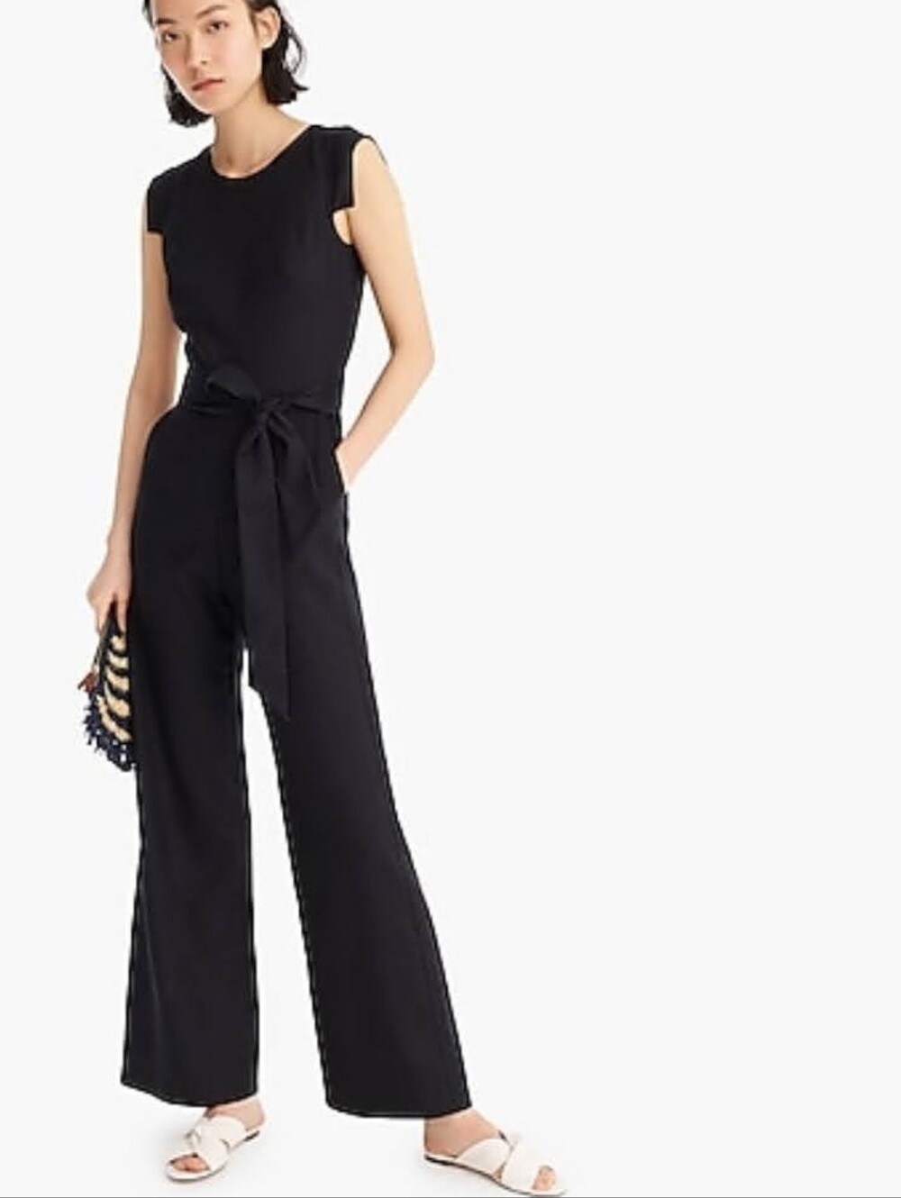 J. Crew Soft Leather Twisted Sandals